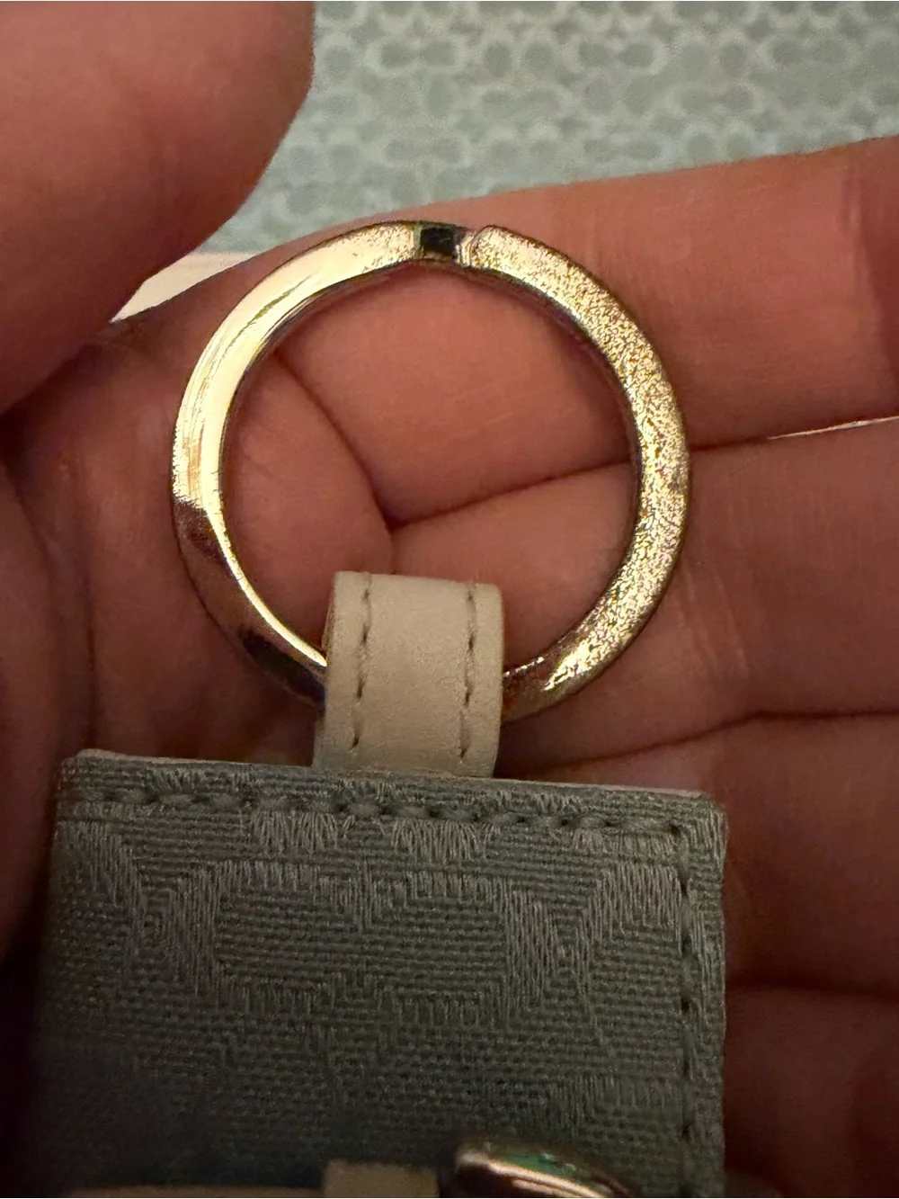 Y2K Coach photokeychain